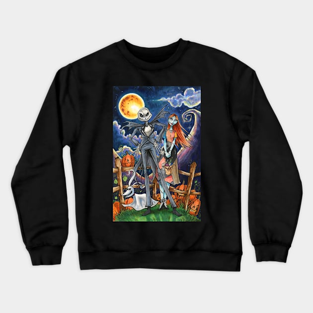 This Is Halloween Crewneck Sweatshirt by Brad Hudson Coldstream Studios